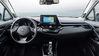 Interieur im Cockpit des Toyota C-HR