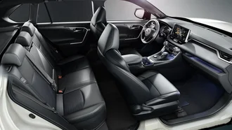 Interieur-Übersicht des Toyota Rav4